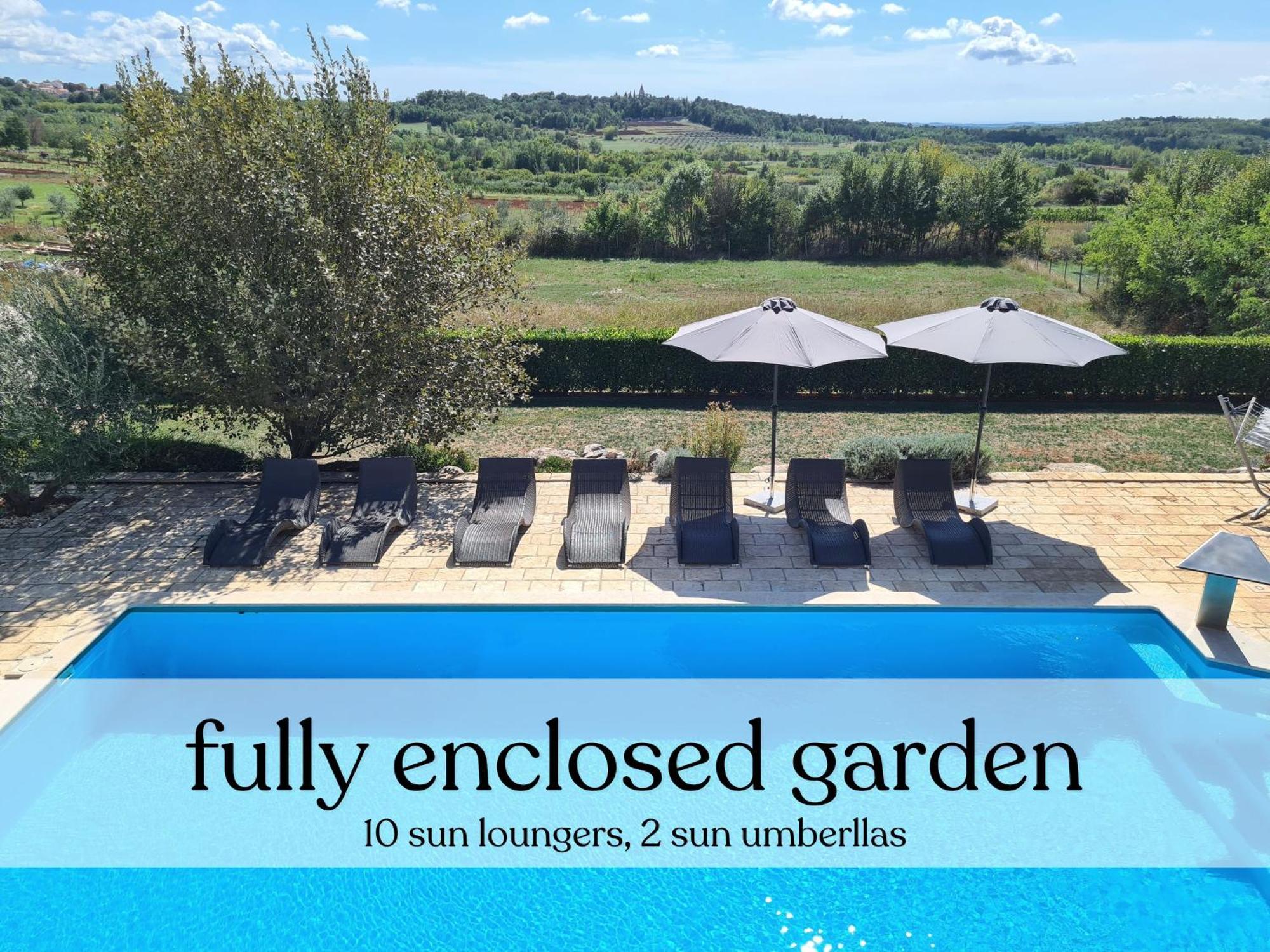 Spacious Villa With Pool, Indoor Jacuzzi And Sauna Near Porec Višnjan Exteriör bild