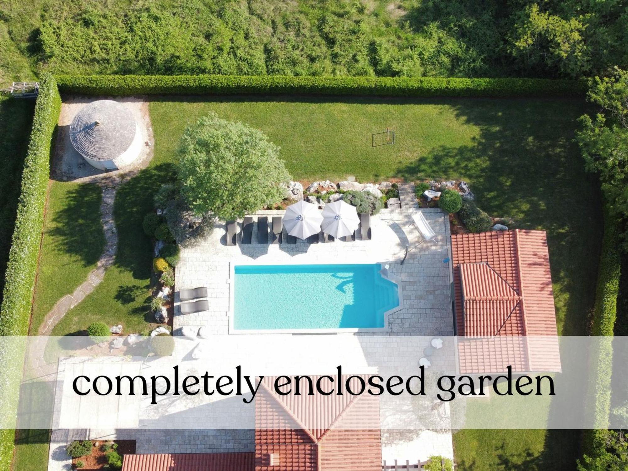 Spacious Villa With Pool, Indoor Jacuzzi And Sauna Near Porec Višnjan Exteriör bild